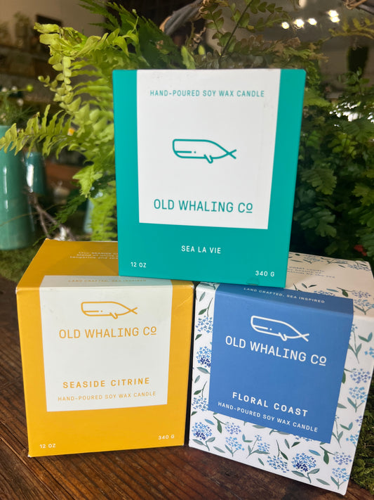 Old Whaling Co. Hand-Poured Soy Wax Candle