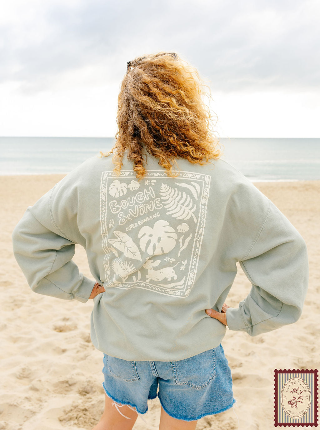 Coastal Garden Crewneck Sweatshirt